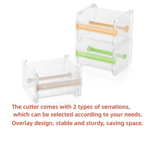 القطع الشريط اليدوية للمكتب والمدرسة ، DIY الشريط أفضل 12 آلة تقطيع الورق للمبيعات - رقم 1