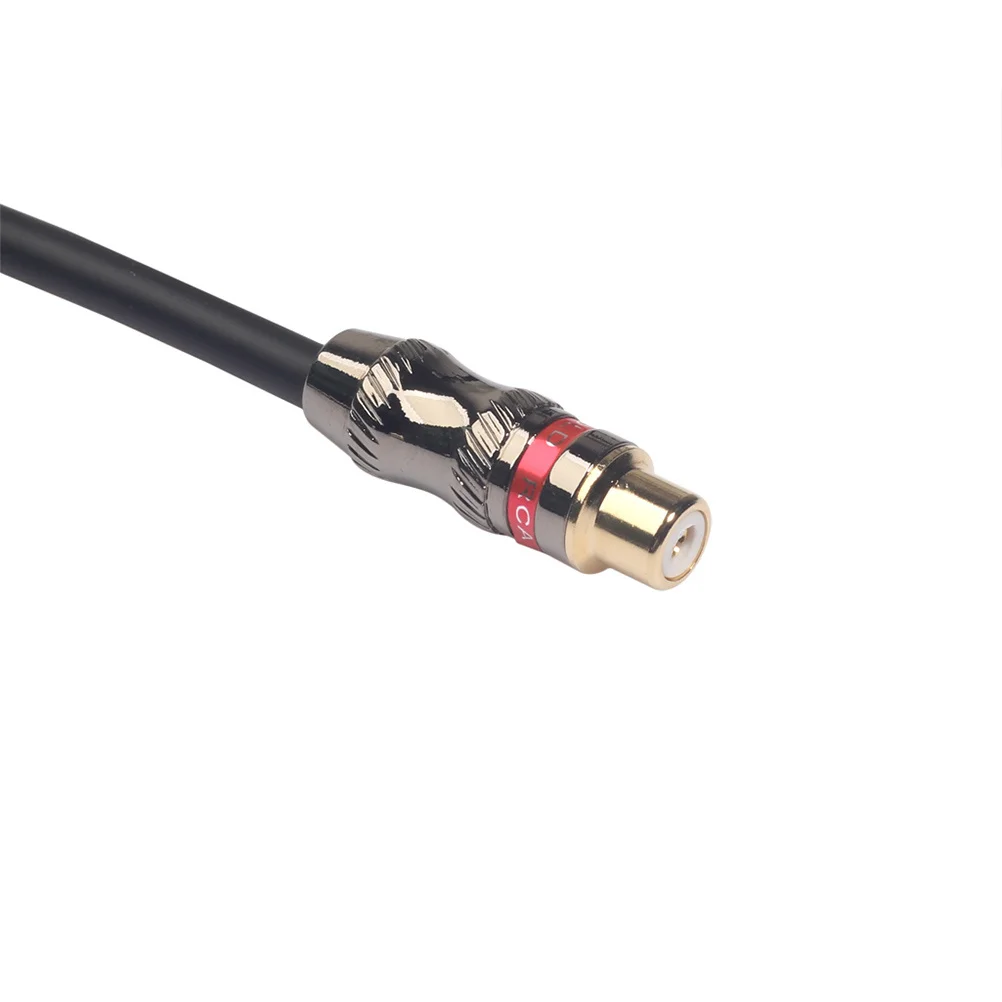 

0.3M 30Cm Rca Female To Xlr Female Adapter Audio Cable For Amplifier Speaker Microphone Balanced Unbalanced Connect Cable Black