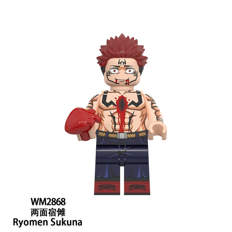 Anime Jujutsu Kaisen Ryomen Sukuna Noritoshi Kamo Fumihiko Takaba Cosplay Piece Together Garage Kits Toys Figurine Model Gift