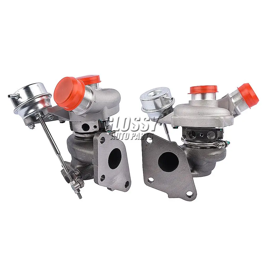 AP03 2PCS Left + Right Side Turbochargers for Ford F150 F-150 2.7L V6 Engines 2015-2017 FL3Z6K682D FL3Z6K682E