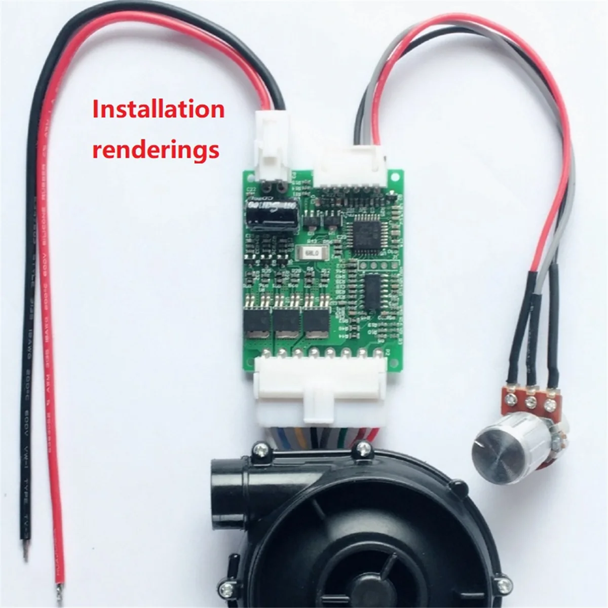 Accionamiento centrífugo sin escobillas AD41-DC 24V 70W con 60 °   Sensor Hall 40000PRM para WM7040-24V