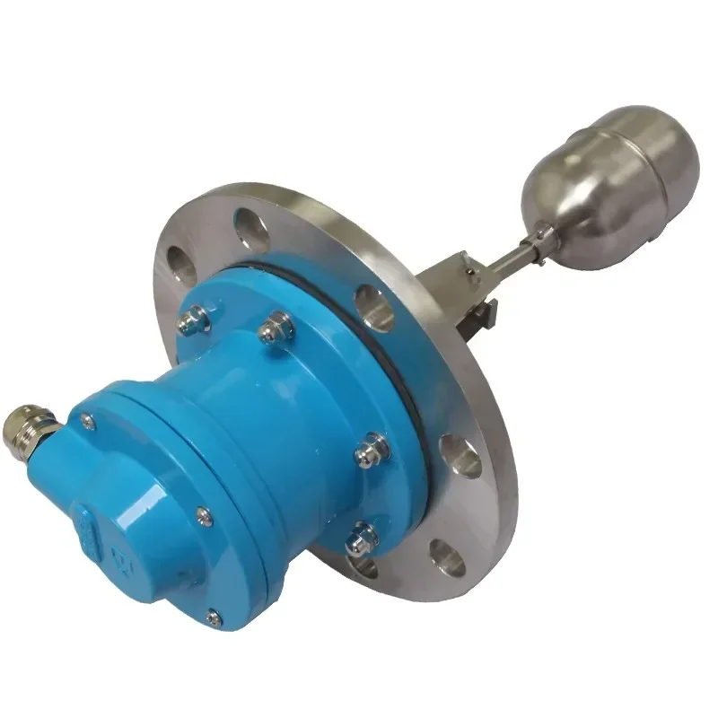 Marine Side Mounted Float Level Alarm Switch Vessel Liquid Fuel diesel Tank Sensor Explosion Proof Sea Ship Self test Stick Rod