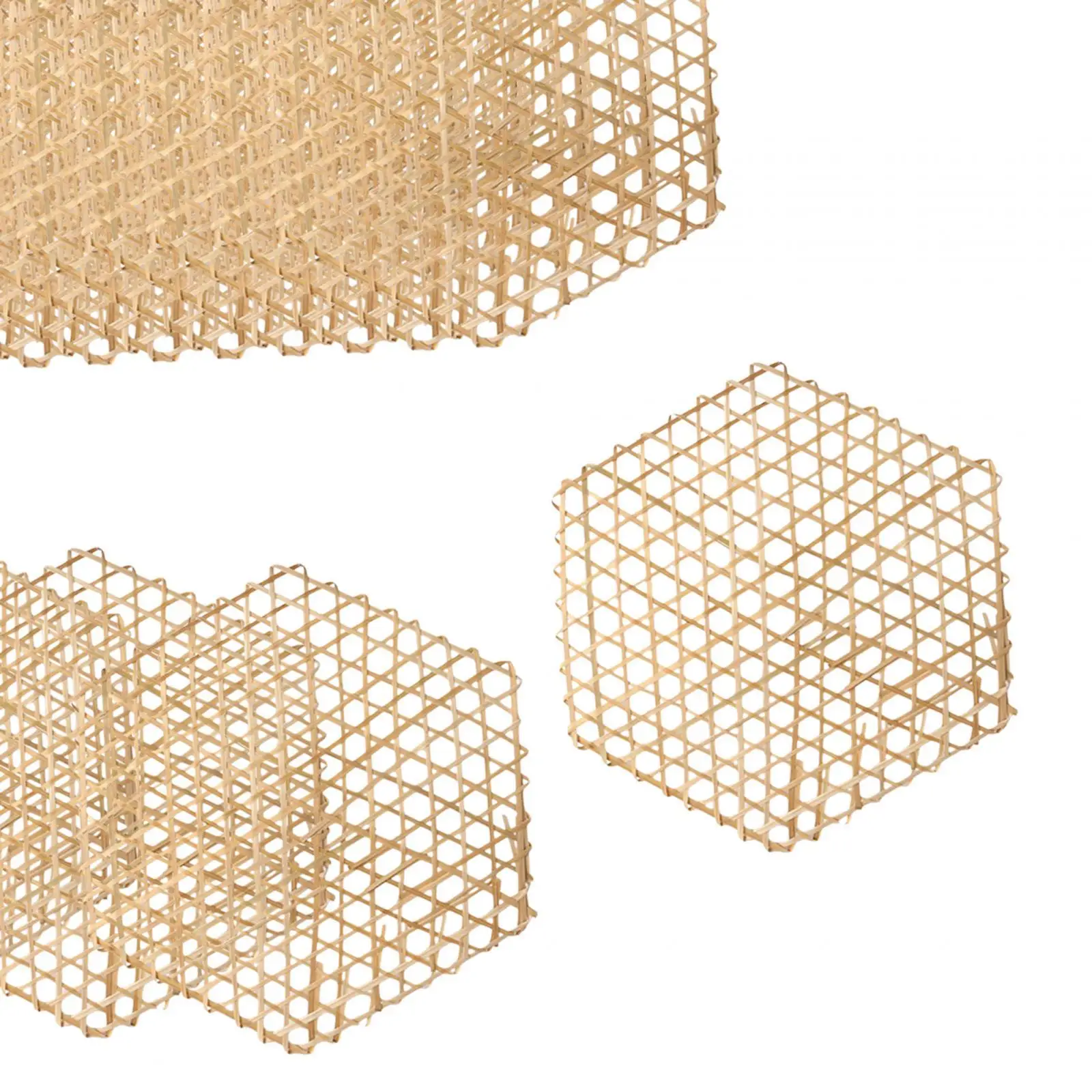 20Pcs Folding Food Basket Liners Rack Food Cooling Mesh Pad Table Centerpiece Food Materials Mesh Dish Mats for Household
