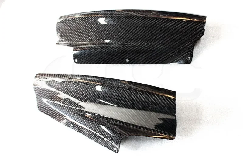 Car-Styling Carbon Fiber Rear Spats Addon Fit For Skyline BNR32 R32 GTR TS VTX Addon For TS Diffuser Only
