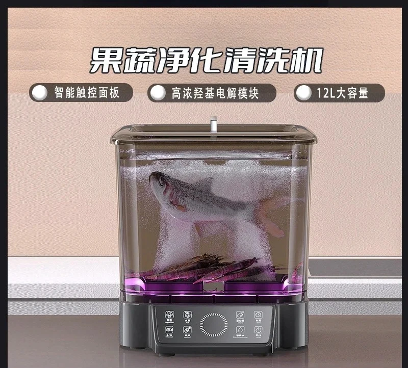fruit ingredients Disinfection purifier Vegetable washing artifact