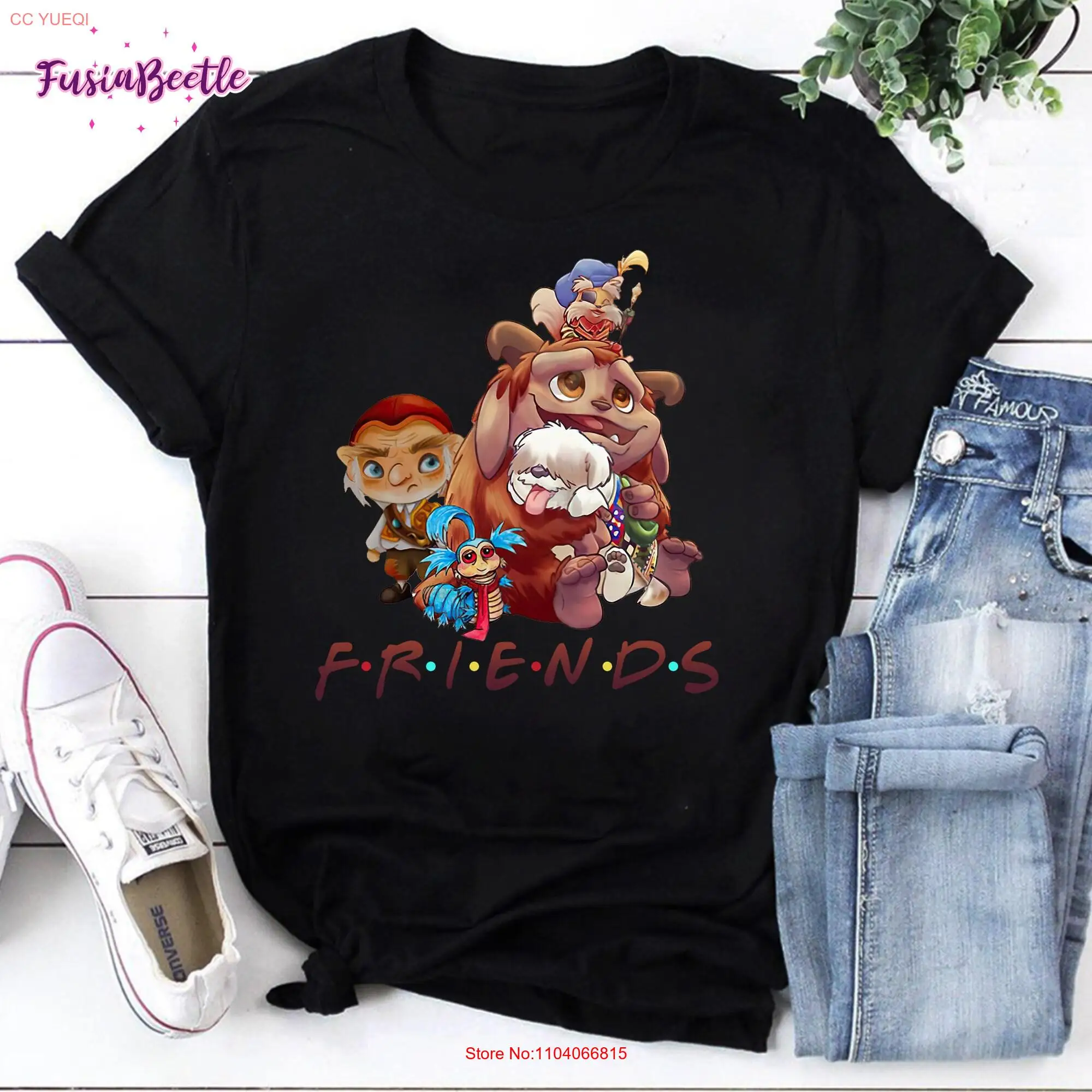 A Labyrinth Characters Friends 1 Vintage T Shirt And Movie With long or short sleeves