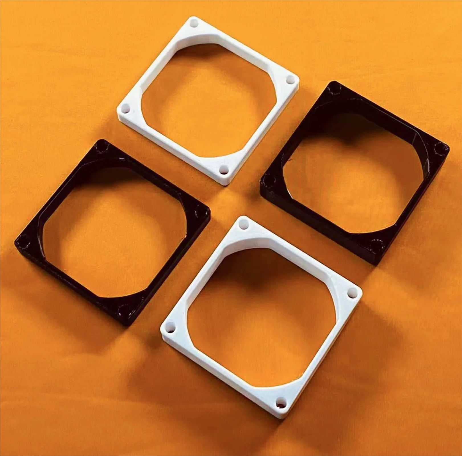 6 cm computer chassis fan [free screws] raised bracket fake cold row 60 modified fan increased height