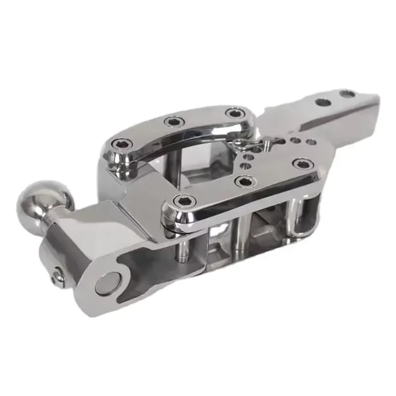 Capacity Is 6000 Lbs Stainless Steel Adjustable Hitch Ball Mount