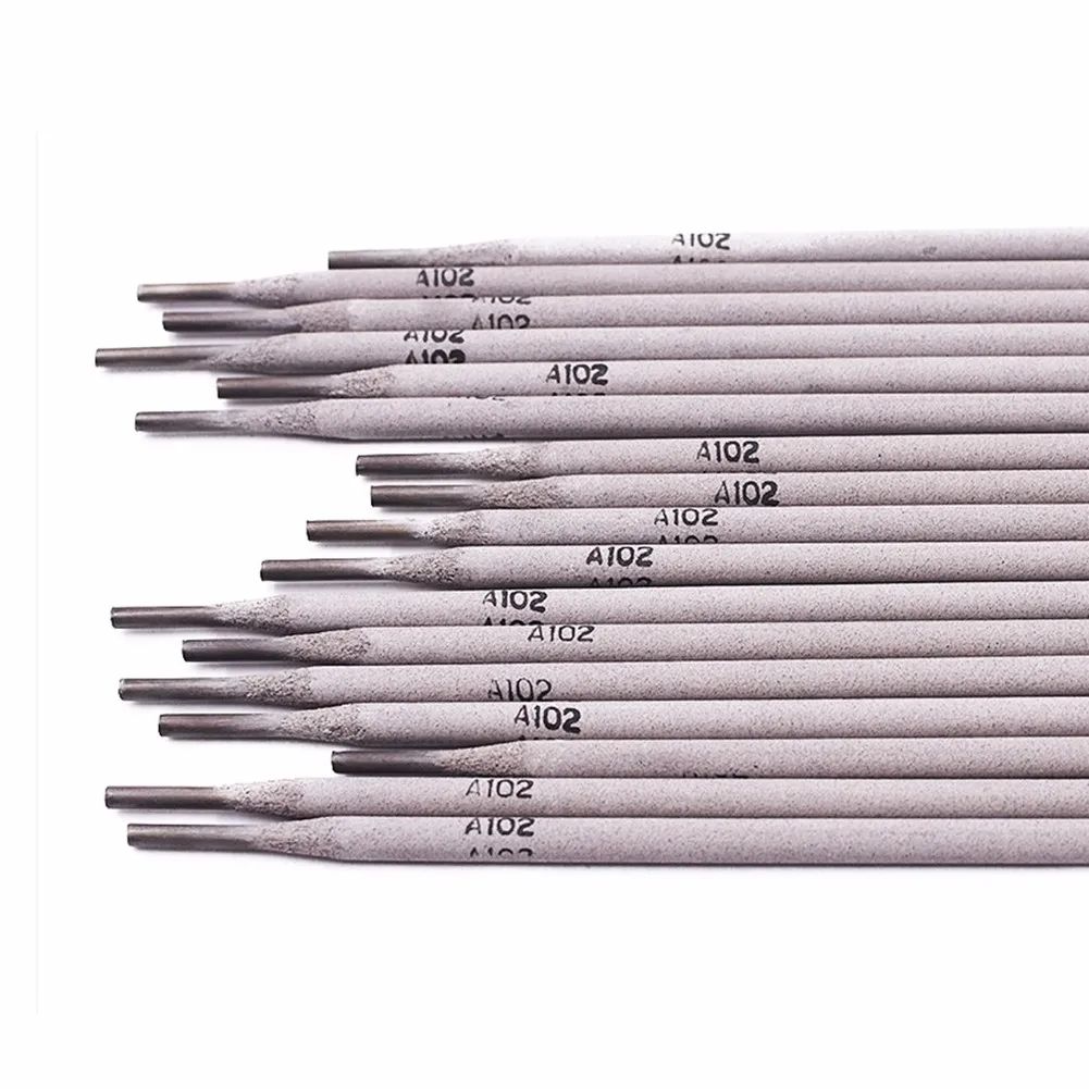 20pcs 304 Stainless Steel Electric Welding Rod Electrode A102 Solder Wires 1.0mm-4.0mm Weld Tool Electrode Ultra Fine Electrode