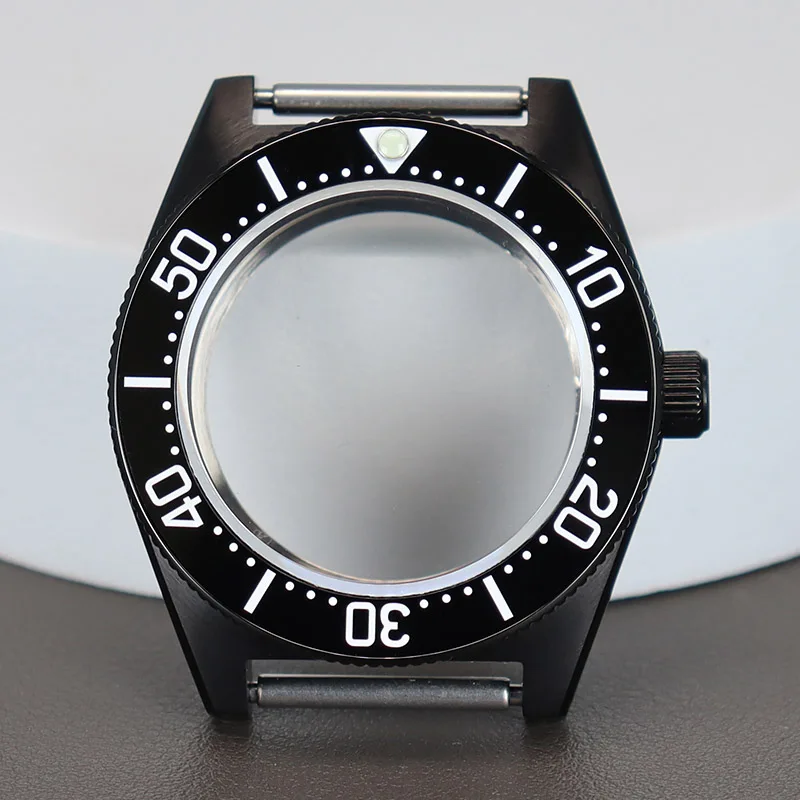 

FENYA 40mm Diving Watch Case Parts Sapphire Glass For Mod Black Tiger Whale Seiko NH35 NH34 NH36 NH38 4R36 Movement 28.5mm Dial