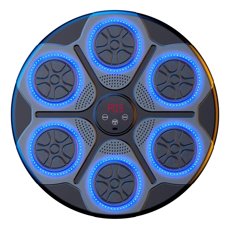 

Smart ABS Material Boxing Target Starter Equipment Mini Punching Electronic Training Pad Wall Mount Gym Music Strength Training