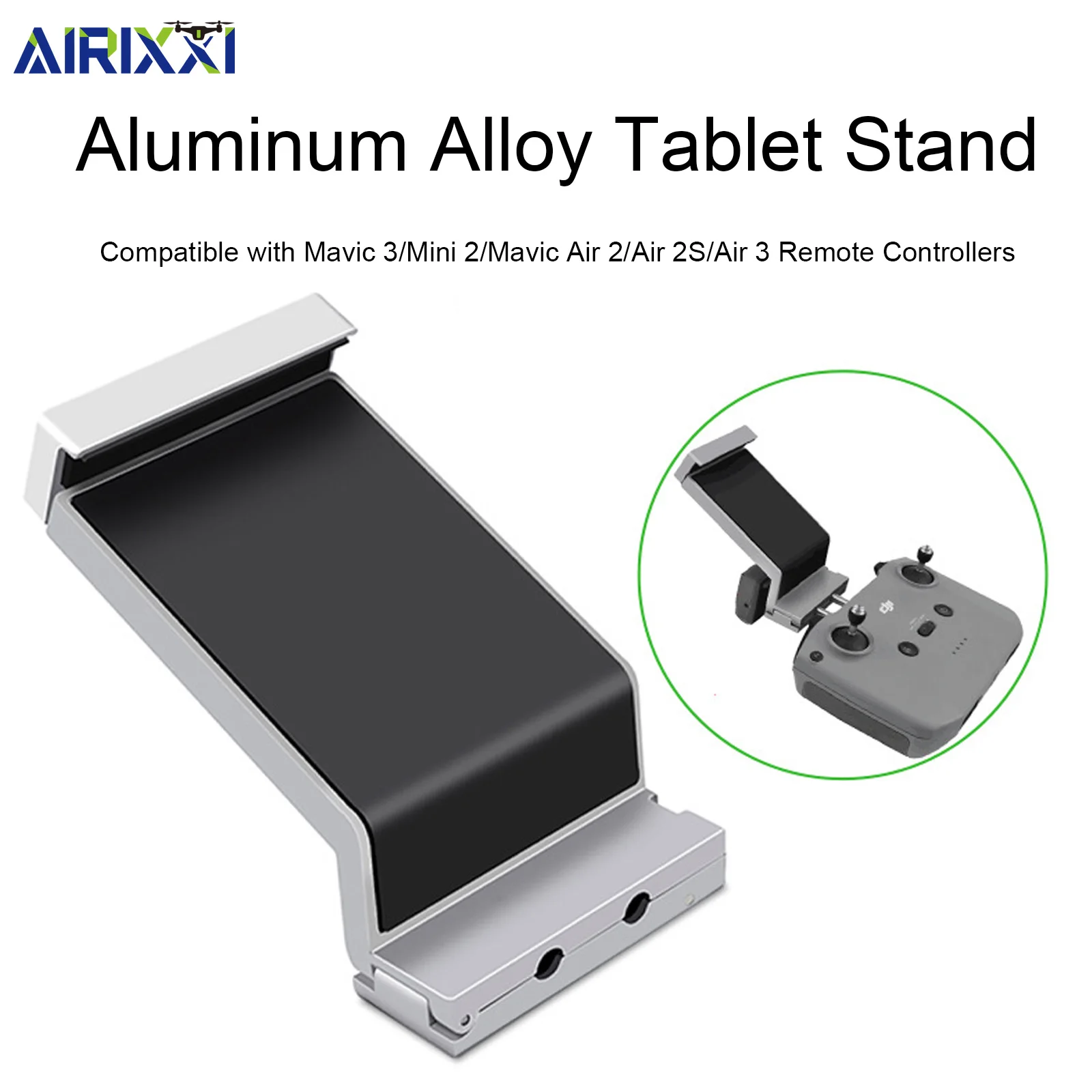 

Aluminum Alloy Tablet Bracket For DJI Mavic Air 2/2S/3 Mini 2 Remote Controller Compatible 7.9-11 Inch Tablets Anti-Slip