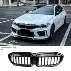 For BMW G20 3-Series G20 2019-2020 Front Bumper Hood Kidney Grill Racing Grilles Replacement Single pole Style
