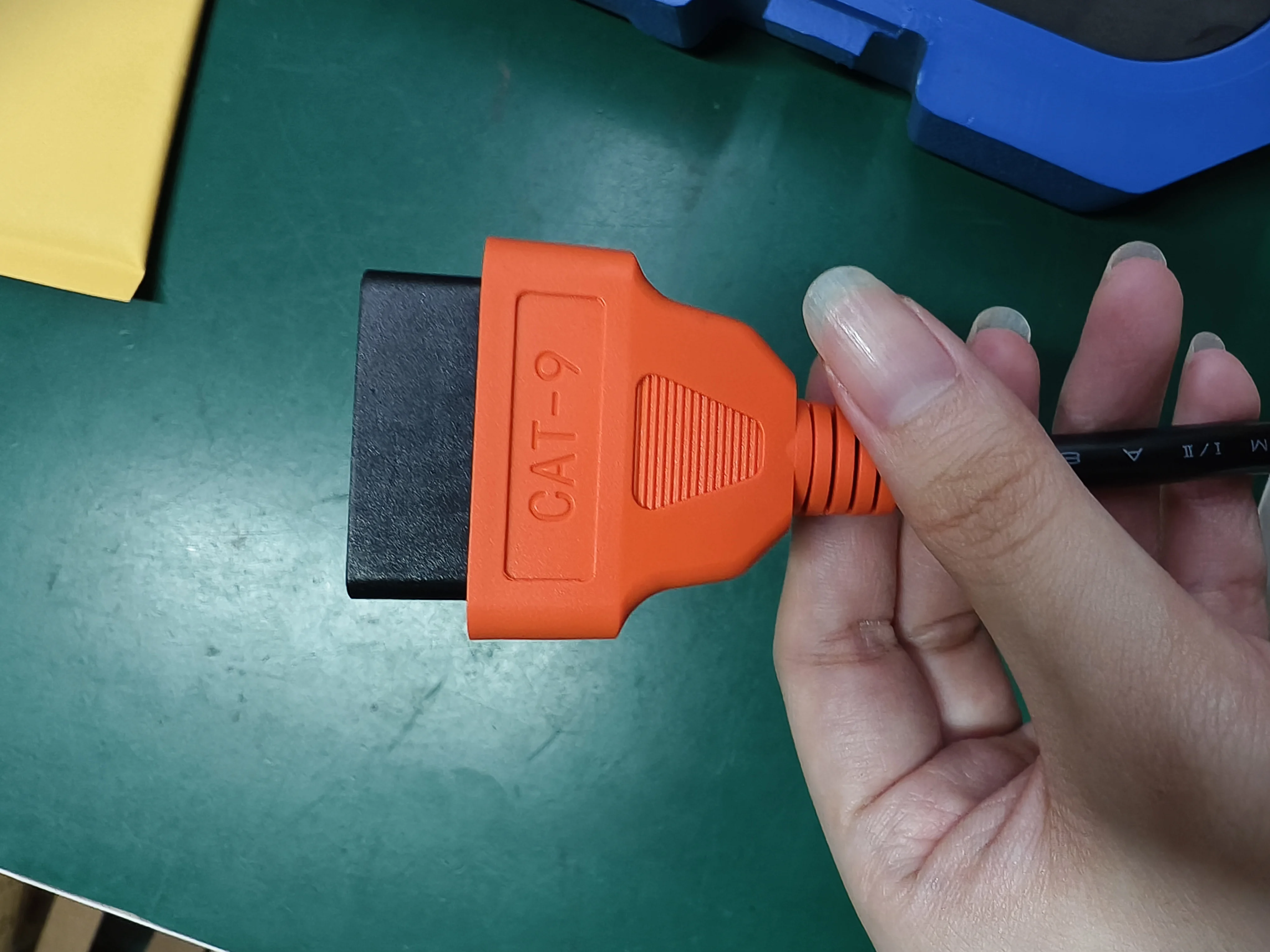 كابل واجهة 9pin لـ ET، كابل تشخيص 9P يدعم Xtruck Y009 HD طقم تشخيص الشاحنة #6