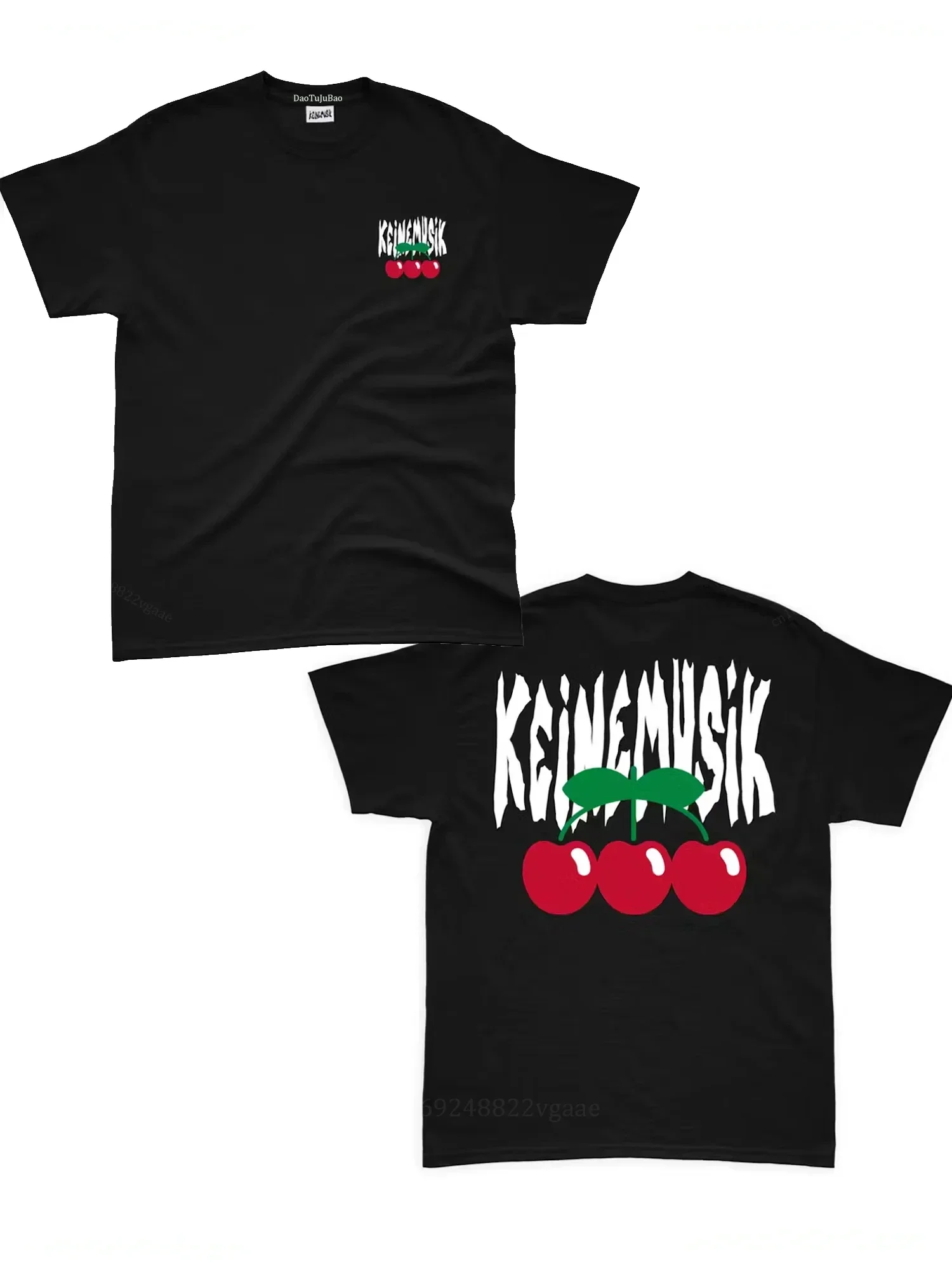 Camiseta de verano Keinemusik x Pacha para hombre y mujer, camiseta de manga corta de algodón a la moda urbana, camisetas de Hip Hop, ropa deportiva con gráfico