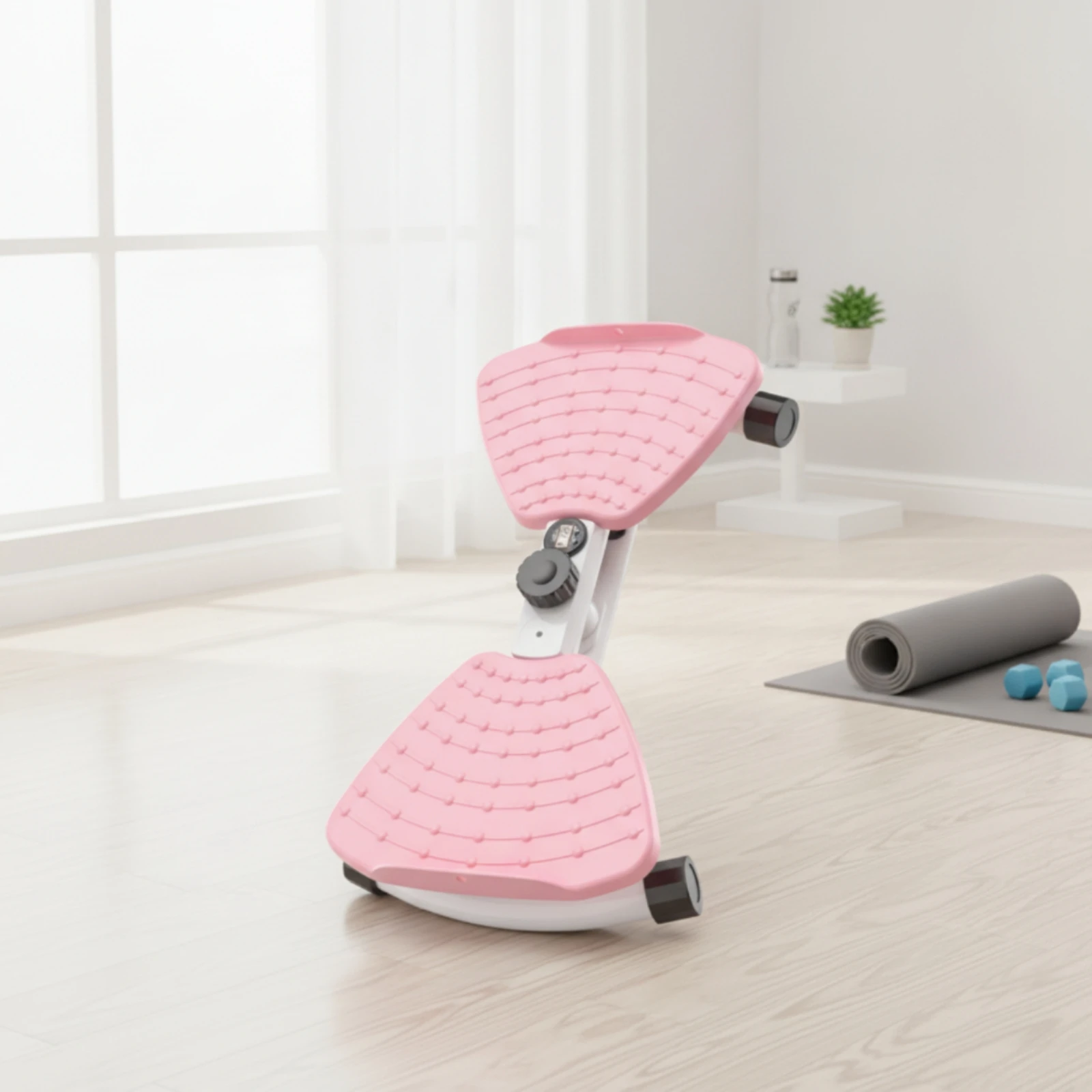 Twisting Board with Digital Display Rotating Waist Rotator with Digital Counter Fitness Equipment Portable for Indoor Workouts