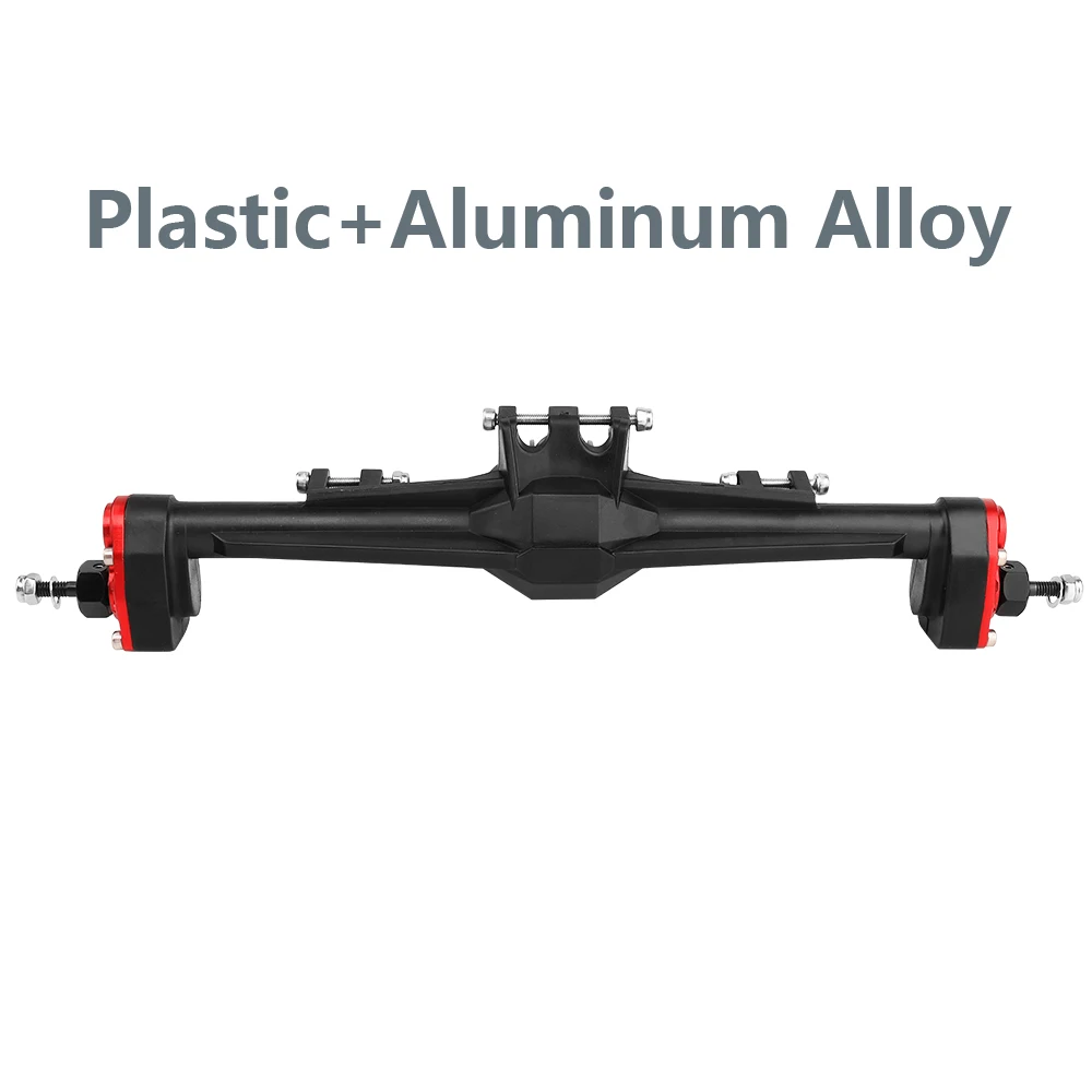 H10 Portal of Rechte As Kunststof + Messing of Aluminium Legering Voor- en Achteras Complete Assen voor Vanquish 1/10 RC Crawler Auto Upgrade