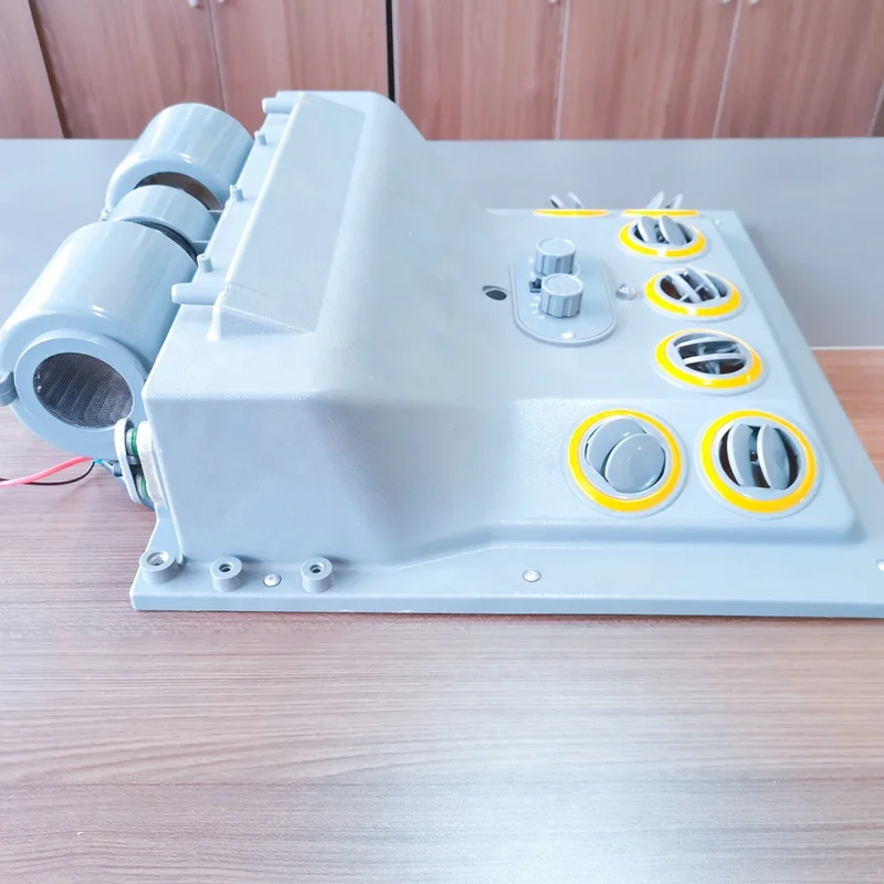 24V 12V DC Split Truck Air Conditioner, Conditioning Ceiling Cooler for Parking, 12V Truck AC Unit, 24V DC Parking AC