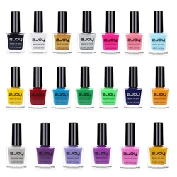 Esmalte estampado de uñas de 10ml, esmalte estampado profesional de 20 colores (uso con placa de estampado), sello de imagen impresa, laca de esmalte de uñas