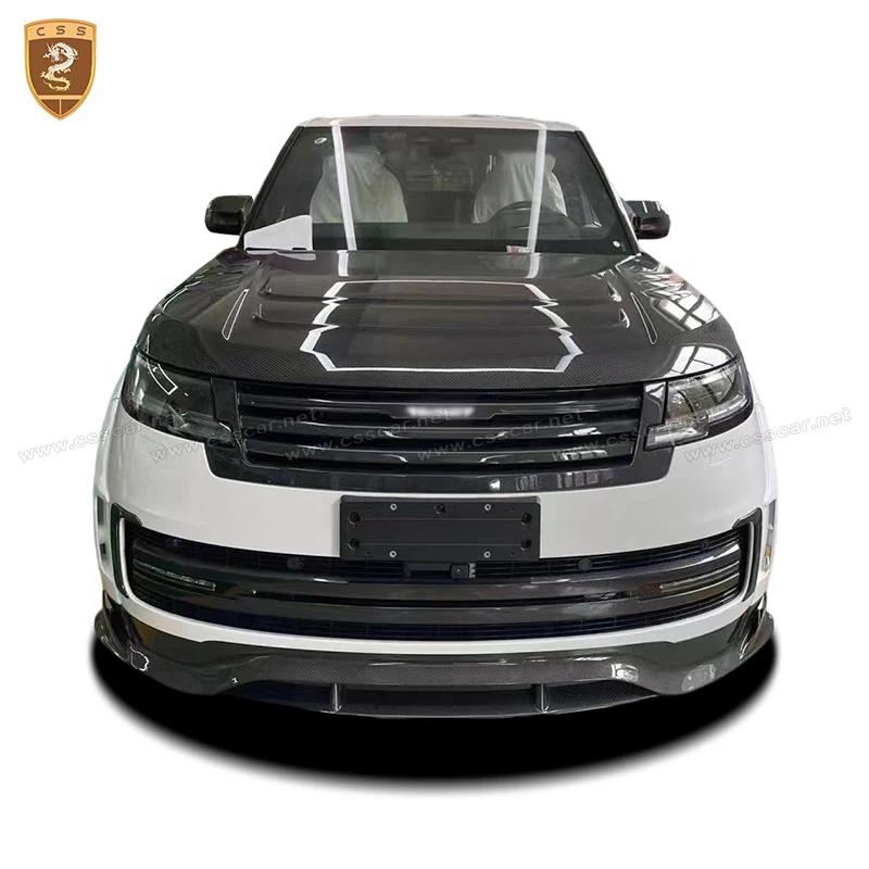 For Land Rover 2024 Range Rover Executive Edition MSY Style Body Kit Carbon Fiber Car Hood Bumper Side Skirt Wheel Archs Bodykit
