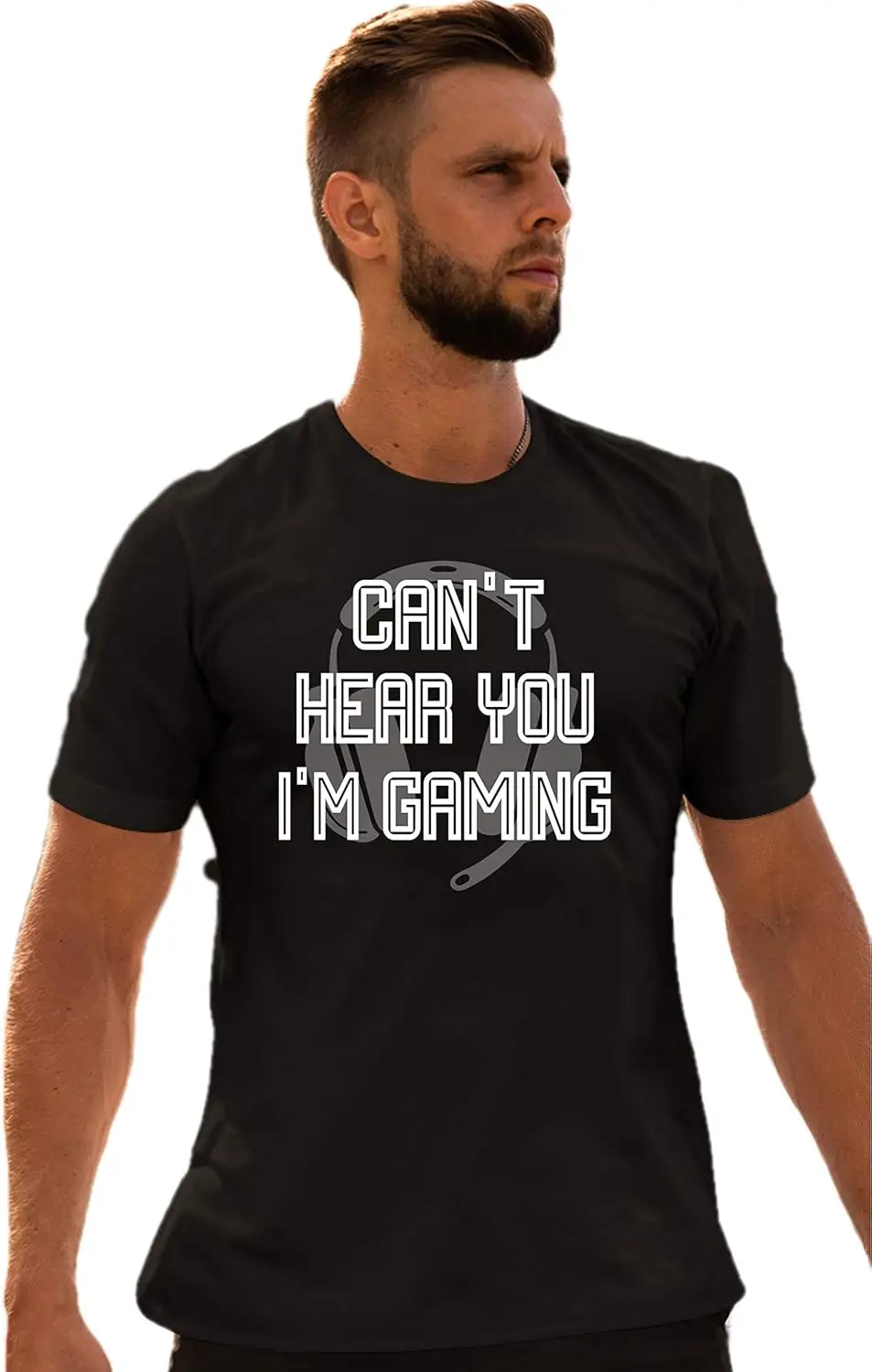 Go All Out Adult Can't Hear You I'm Gaming Gifts for Gamers T-Shirt