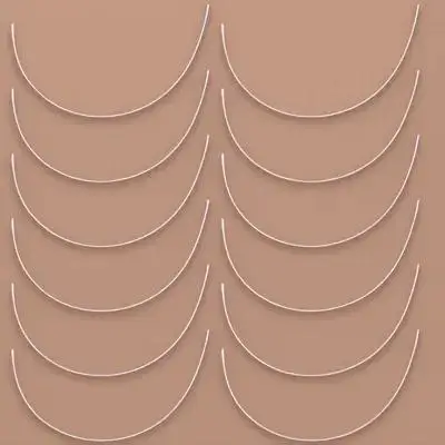 

25 Pairs Stainless Steel Support Underwires Bras Accessories Sewing Replacement Underwear Corset Shape Support Durability