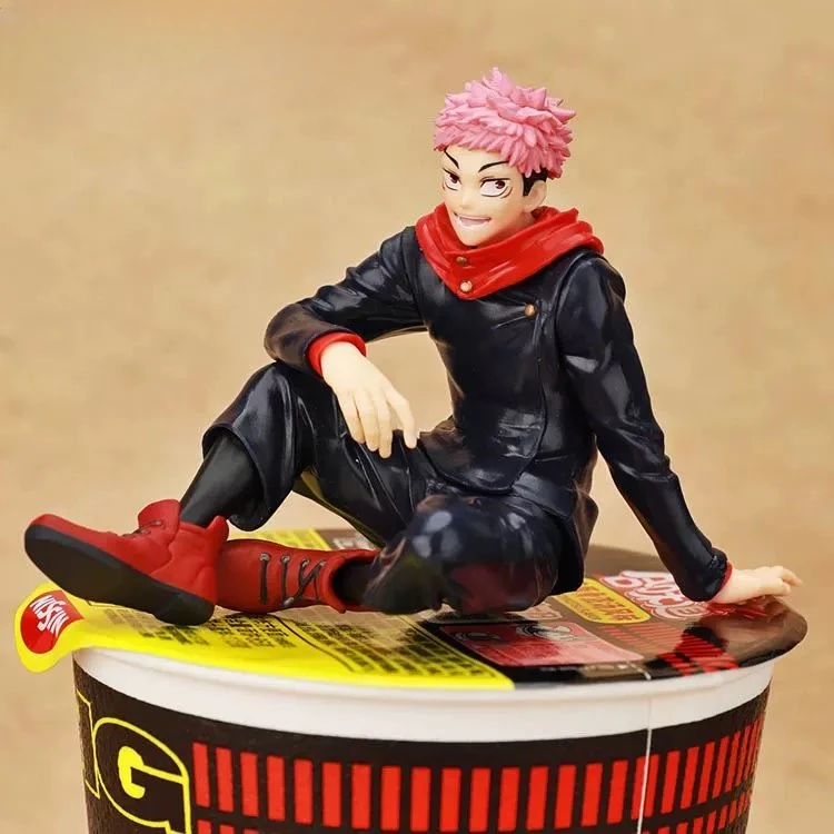 Jujutsu Kaisen Figurka Pluszowa Itadori Yuji Anime Pvc Model 8CM Ozdoba Kolekcja Lalka Pulpit do Wyświetlania Lalka Prezent Zabawka Dzieci