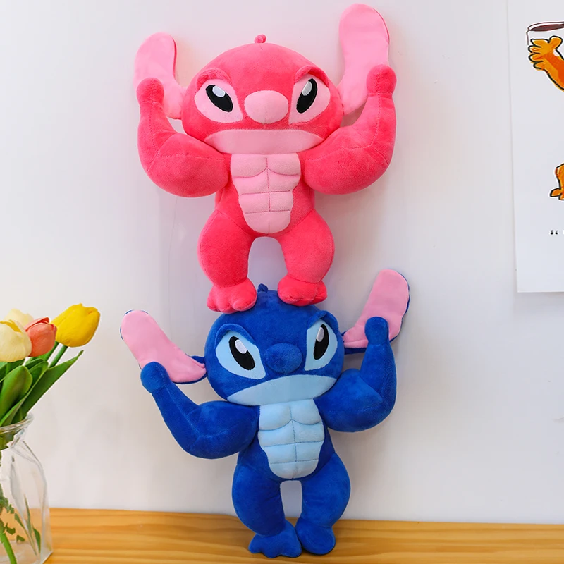 

Disney Large Size Lilo&Stitch Cute Cartoon Dolls Toy Anime Soft Stuffed Dolls Pillow Appease Toys Room Decoration Children Gifts
