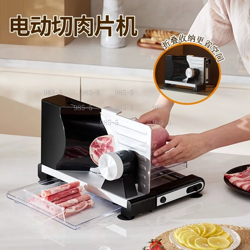 Stainless Steel Food Processor for Mincing & Slicing, Heavy‑Duty Electric Meat Grinder Detachable Easy Clean Design