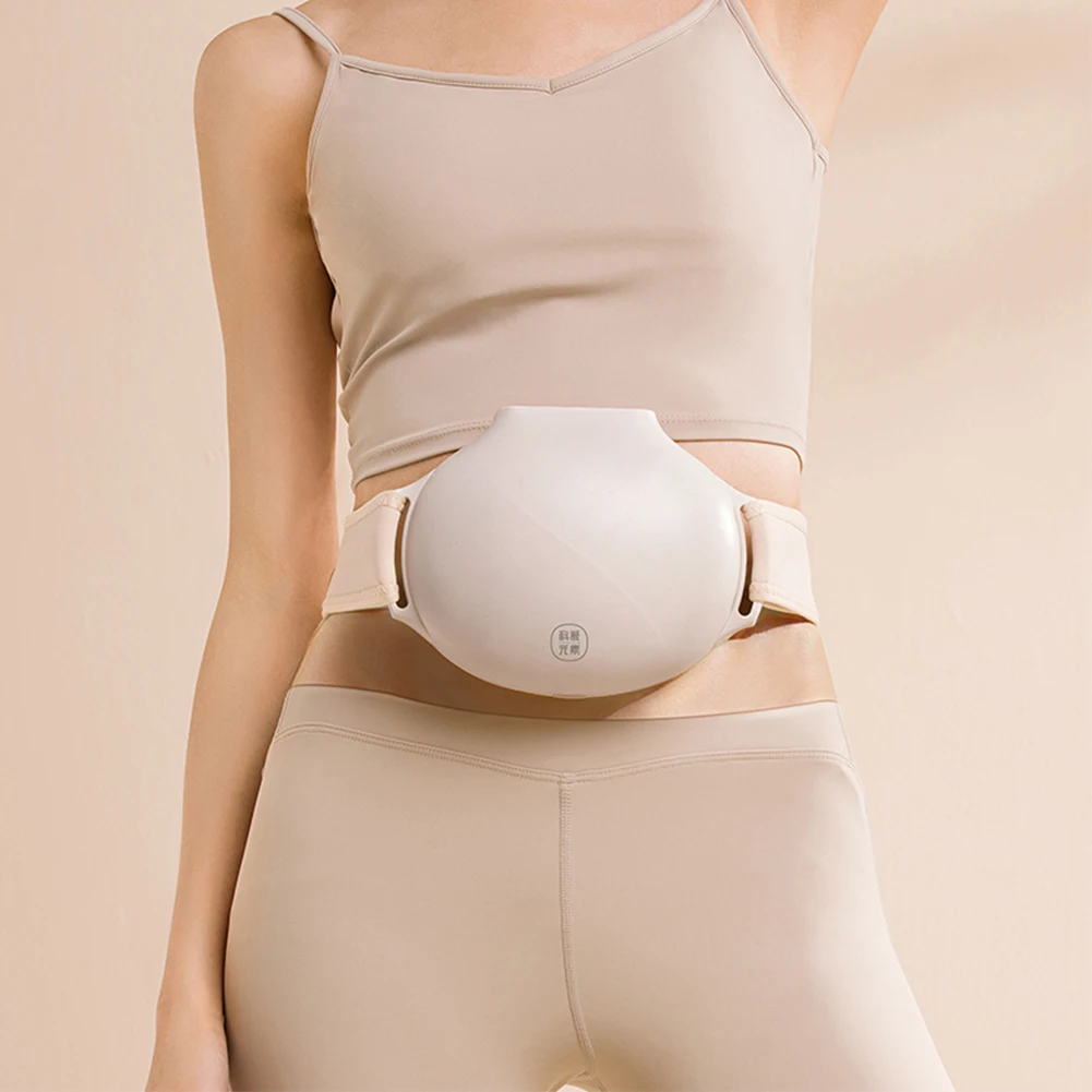 

Electric Abdominal Cellulite Massager 3 Level Bian Stone Tummy Kneading Instrument Wearable Cellulite Massager for Stomach Belly