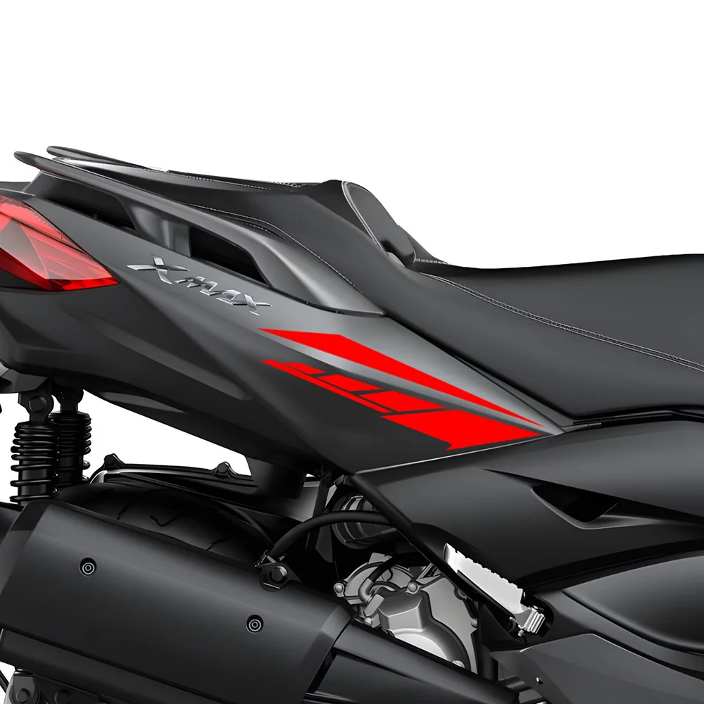 1 par de calcomanías reflectantes autoadhesivas para caja trasera de motocicleta, pegatinas decorativas antiarañazos impermeables para coche y motocicleta, 20cm x 4,7 cm