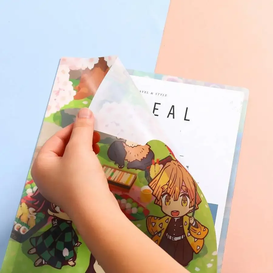 Anime  A4 Document Bag Bill Folder Holder Organizer