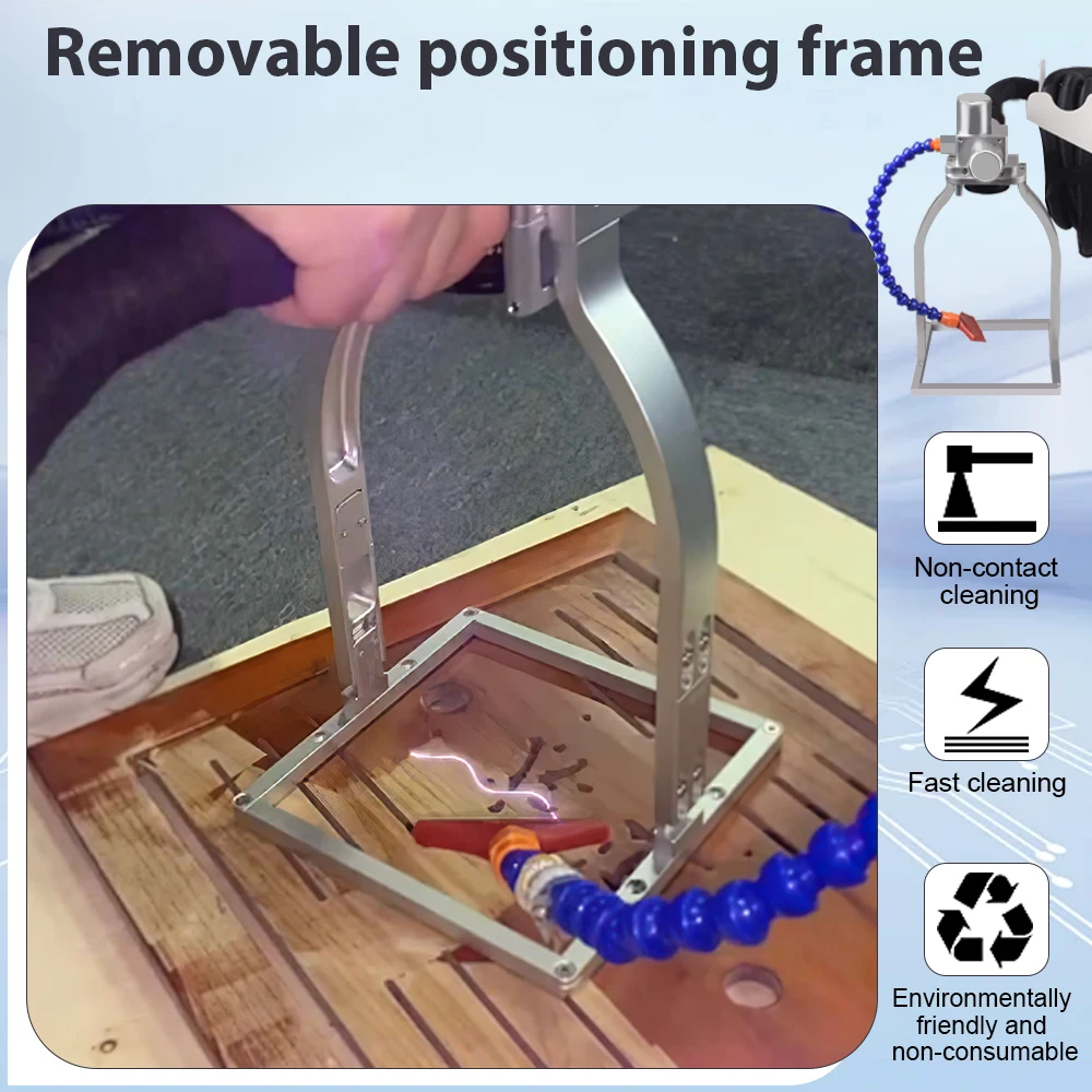 200W/300W Pulse Laser Cleaning Machine Coating Paint Rust Pulsed Laser Cleaner Rust/Oil/Paint Removal