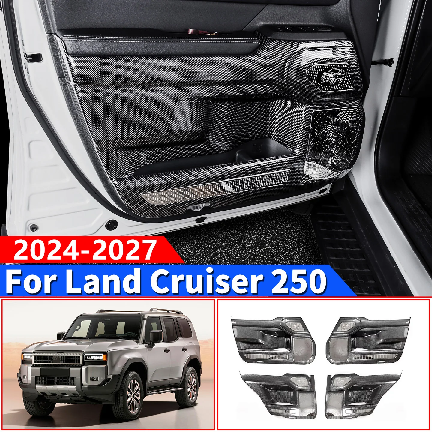 For Toyota Land Cruiser 250 Prado LC250 FJ250 1958 First Edition 2024-2027 Rear Wiper Cover Trim Exterior Upgrade Accessories