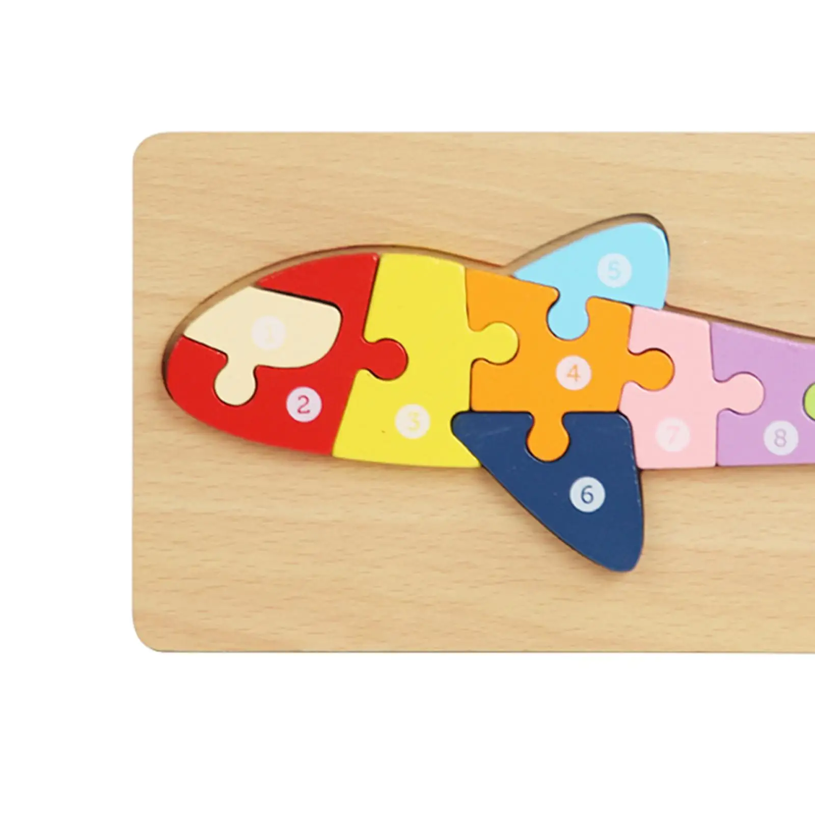 Puzzle en bois pour enfants, jouet de voyage d'apprentissage précoce pour garçon