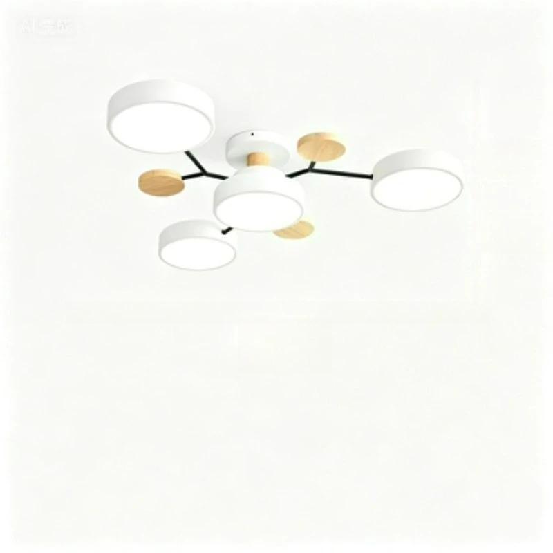 Lampa sufitowa Acaron, nowoczesna, minimalistyczna, z charakterem, do salonu, sypialni, oświetlenie LED do domu. — 2