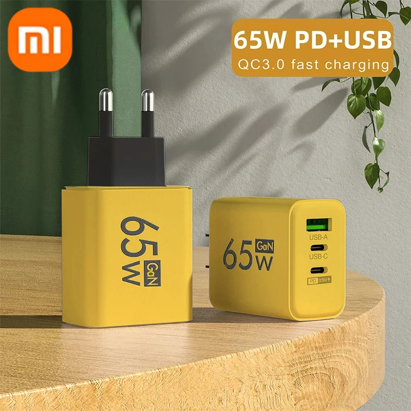 Xiaomi Fast Charging USB Type C Charger EU KR PD 3.0 Quick Charge Wall Charger For Phone Adapter For iPhone Huawei Samsung New