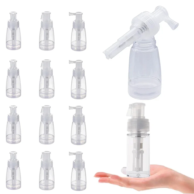 18ml/35ml/110ml/200ml Powder Spray Bottles Portable Shampoo Powder Dispenser Dry Dispensing Empty Travel Reusable Spray Bottless