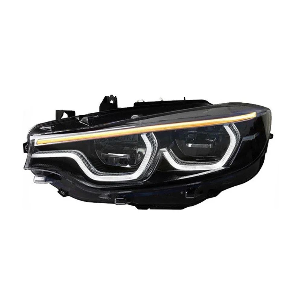 Car Lights For BMW 4Series 425 430 435 440i F32 F33 F36 F80 F82 LED Headlight Upgrade M3 M4 Lci Style Head Lamp Signal Light