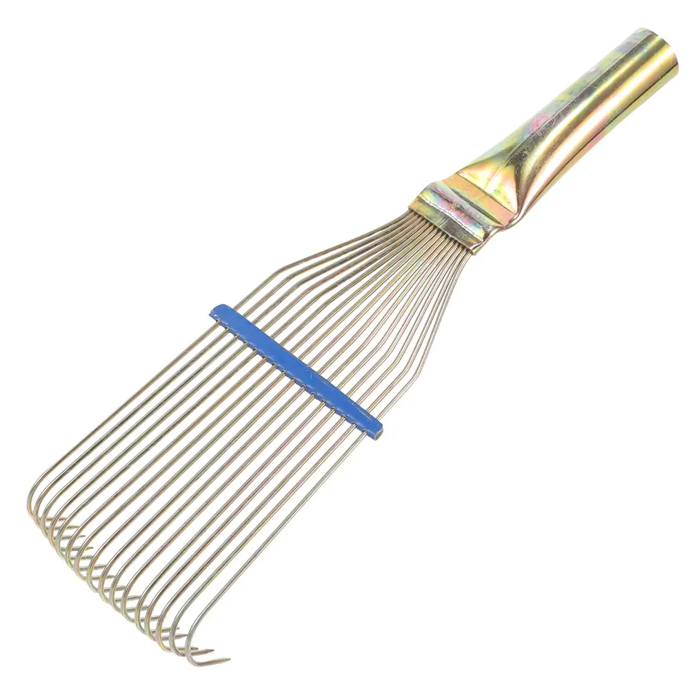 

Wool Comb Pet Brush for Cattle Horse Grooming Rake Cleaning Tools Brushes Safe Metal Ergonomic Handle Easy Wet Dry Use