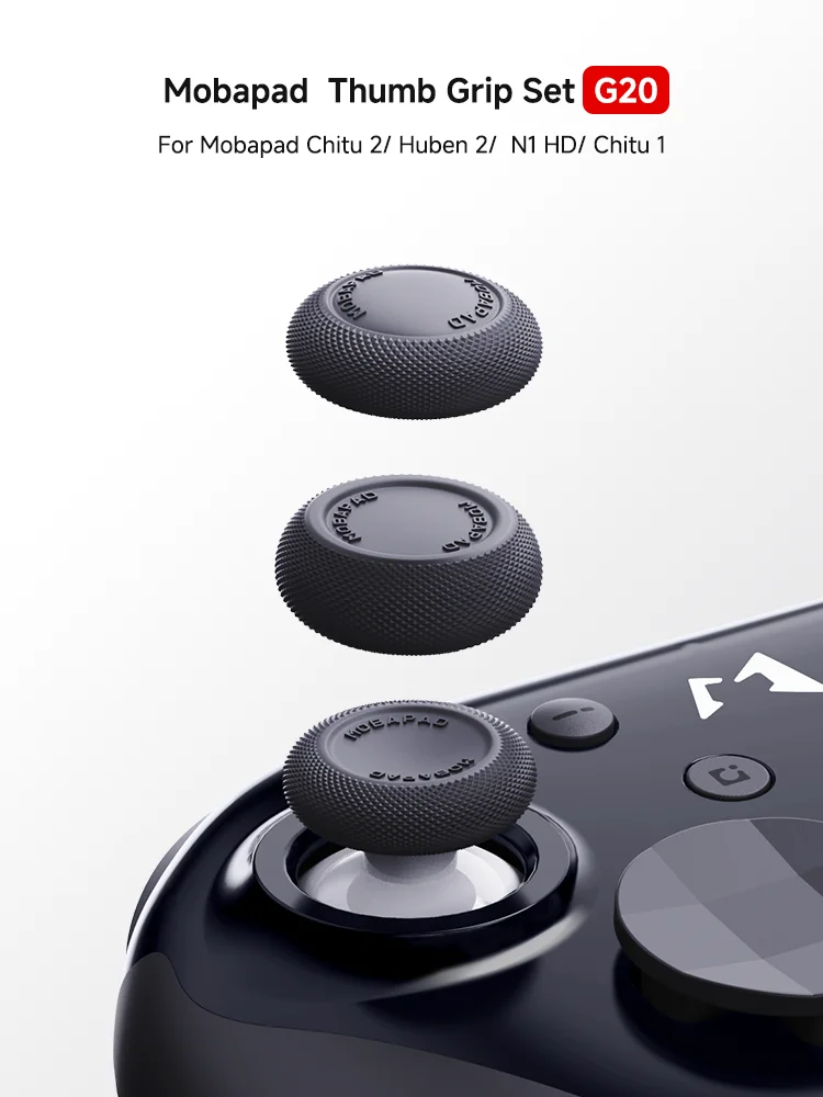 MOBAPAD G20 Joystick Cap 6 in 1 Thumb Grip Kit for Mobapad CHITU 2, HUBEN 2,N1 Controller Replacement Game Accessories