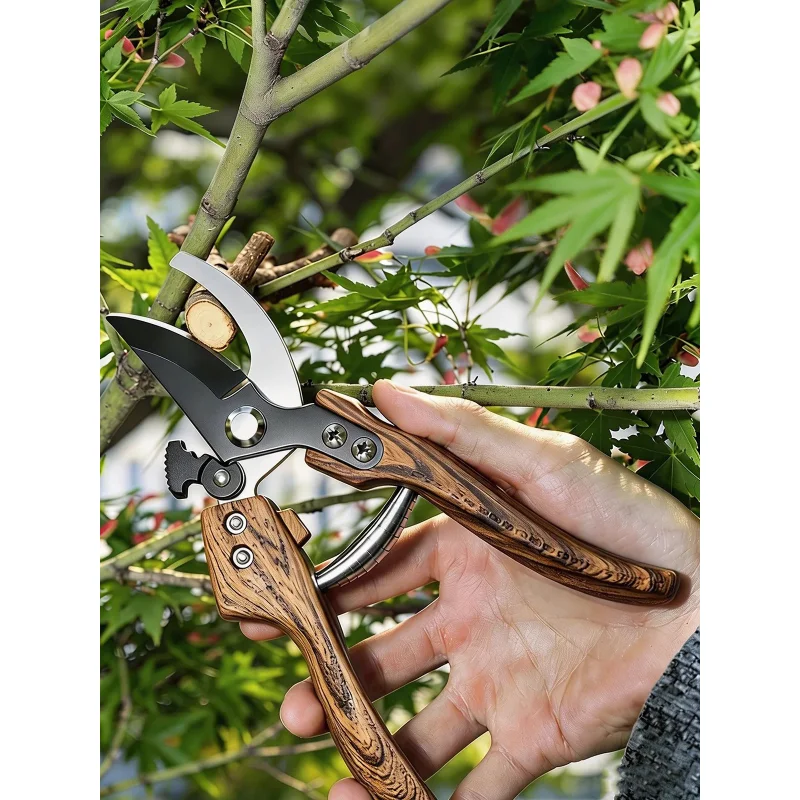 Labor Saving Garden Pruning Shears Sharp Branch Cutter Fruit Tree Bonsai Scissors Outdoor Gardening Trimming Tool