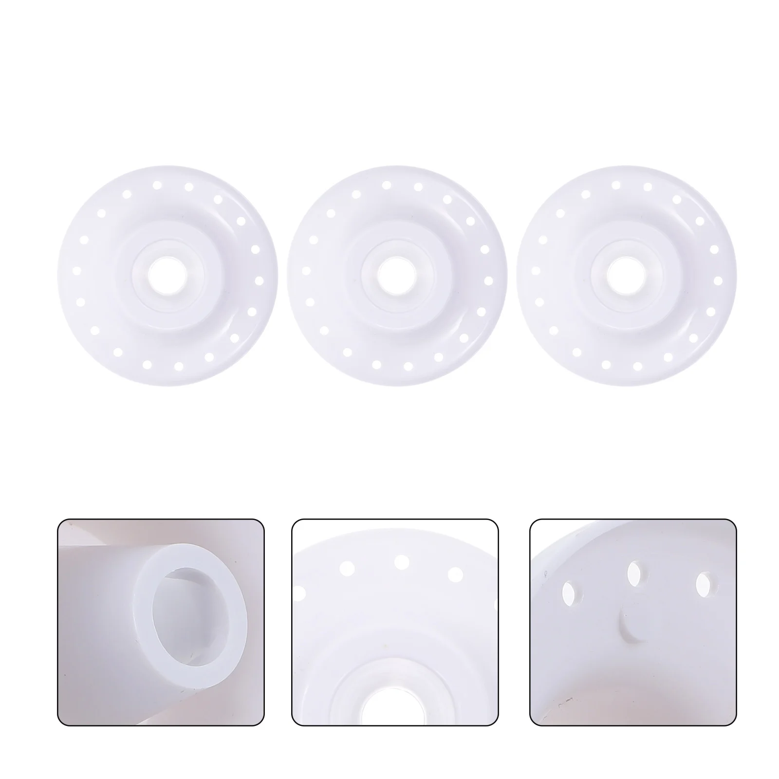 

3 Pcs 3D Printing Pen Base Wear Resistant Holder Plastic Shockproof Stand Mini Printing Pen Accessories 3D Printer Parts