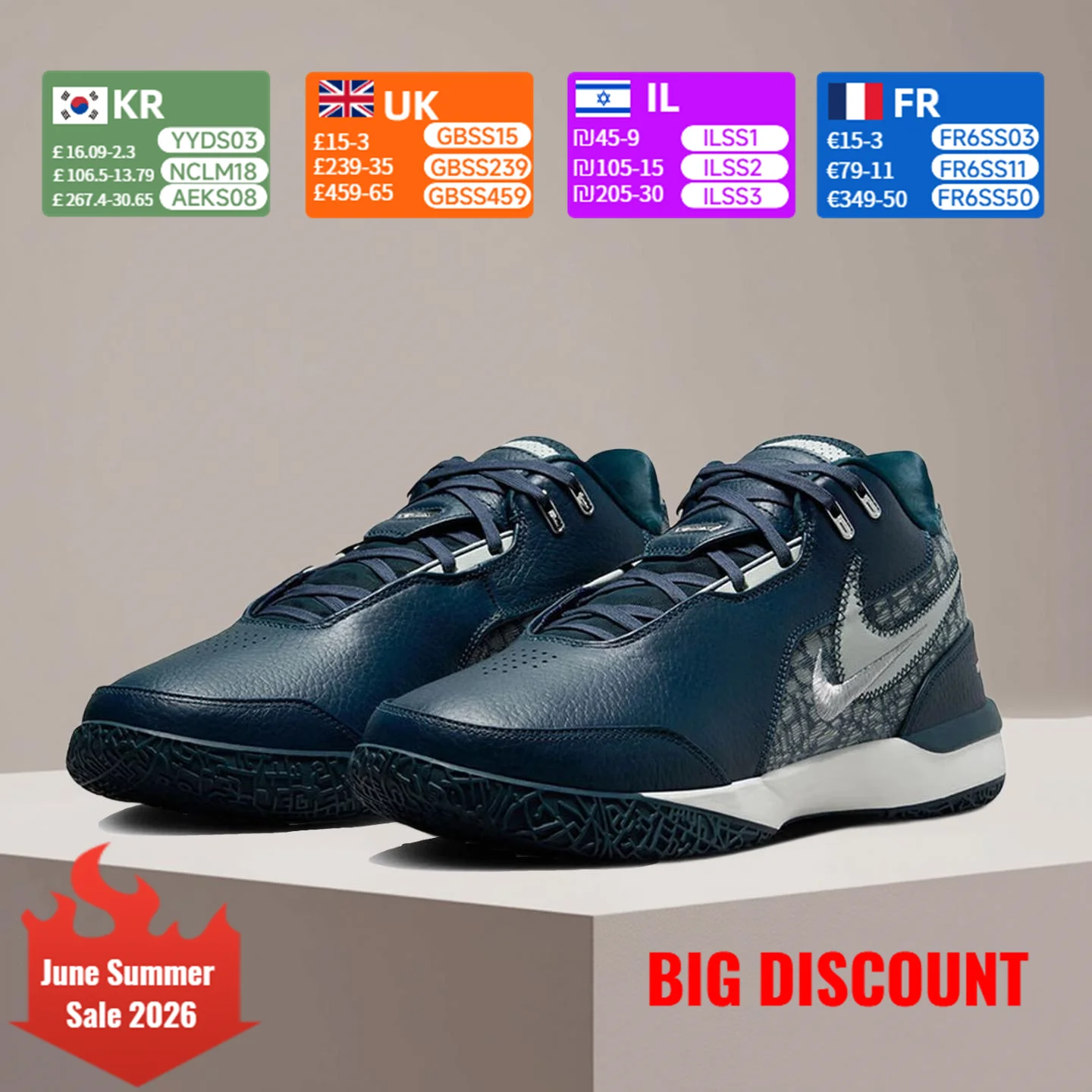 Nike Zoom LeBron NXXT LeBron Fashion Basketball Shoes - Slip-Resistant, Durable, Cushioned, Long-Lasting FJ1567-400