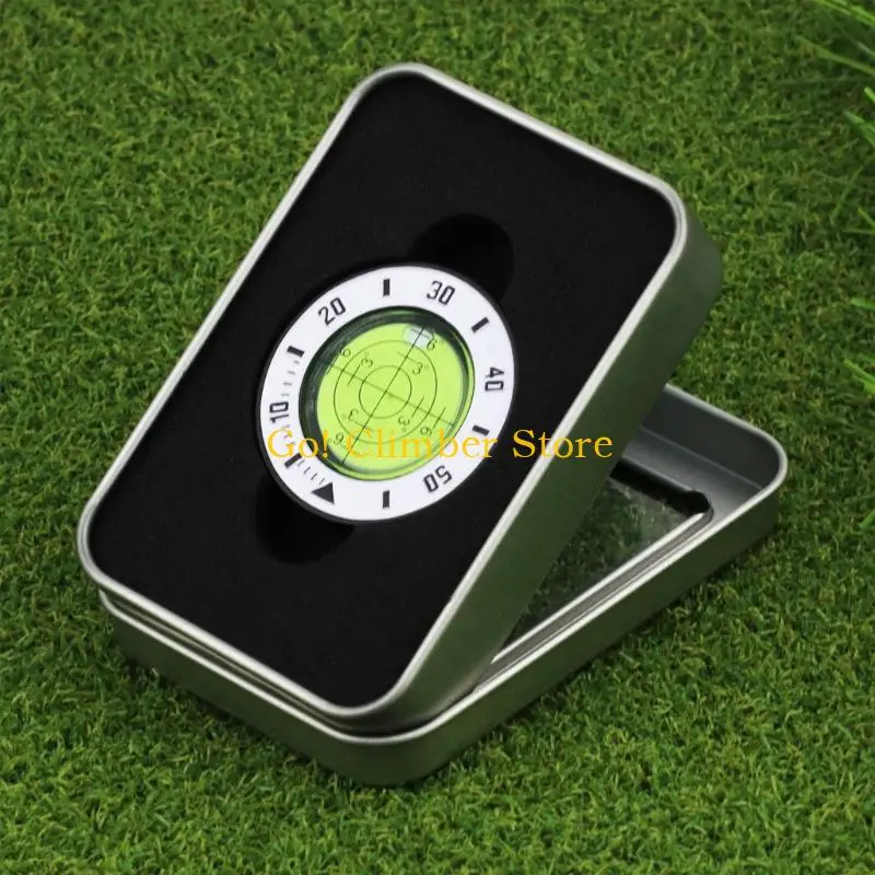 Q84C có thể tháo rời cấp độ đọc golf clip clip đánh dấu golf đặt phụ kiện đào tạo