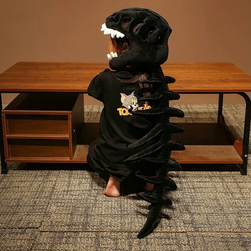3D Dinosaurier-Skelett-Kostüm mit Wirbelsäulenverlängerung, Realistische Dinosaurier-Wirbelsäulen-Kostüme für Cosplay-Requisiten und Partys – Detail 12