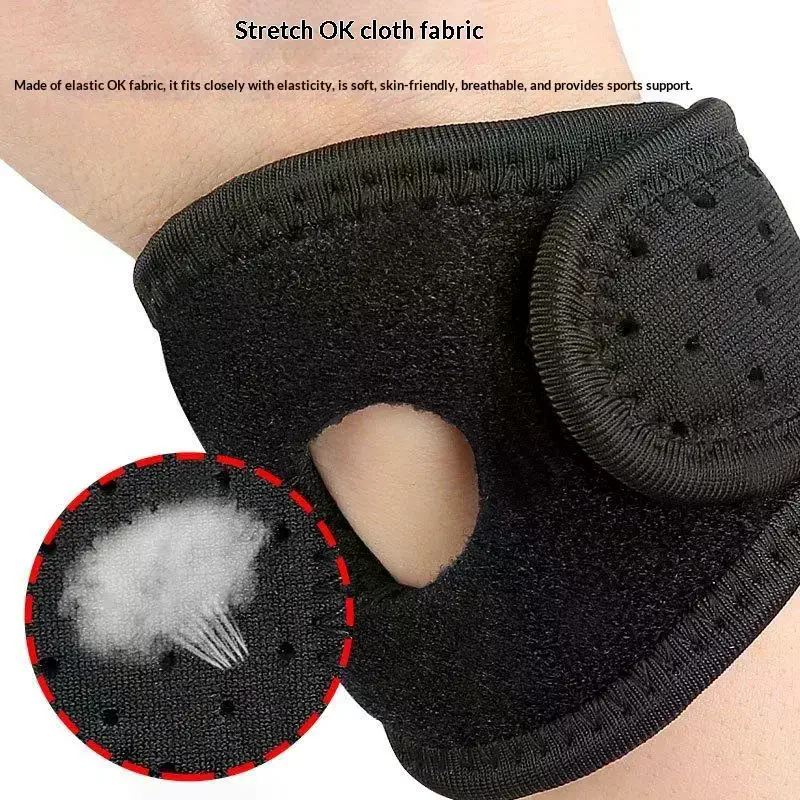 /Kuz/1Pc Wrist Wrap Compression Brace With Padded Hole For TFCC Tears Carpal Tunnel Working Out Ulnar Wrist Support Belt
