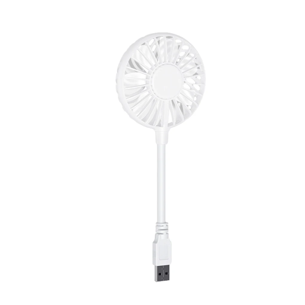 Wireless USB Rechargeable Handheld Fan Silent Cooling Power Bank Mini Play Plug Fans for Summer Outdoors Travel image 6