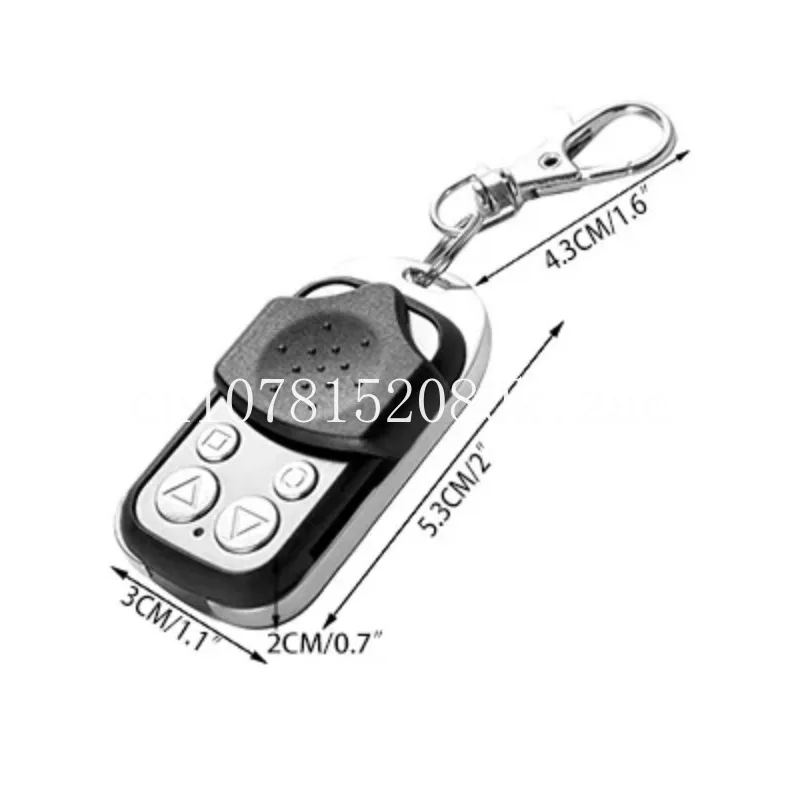 4 Button Clone Code Car Key Orange/Black Wireless Waterproof Garage Door Opener Replicator VEVOR Car Door Remote Control