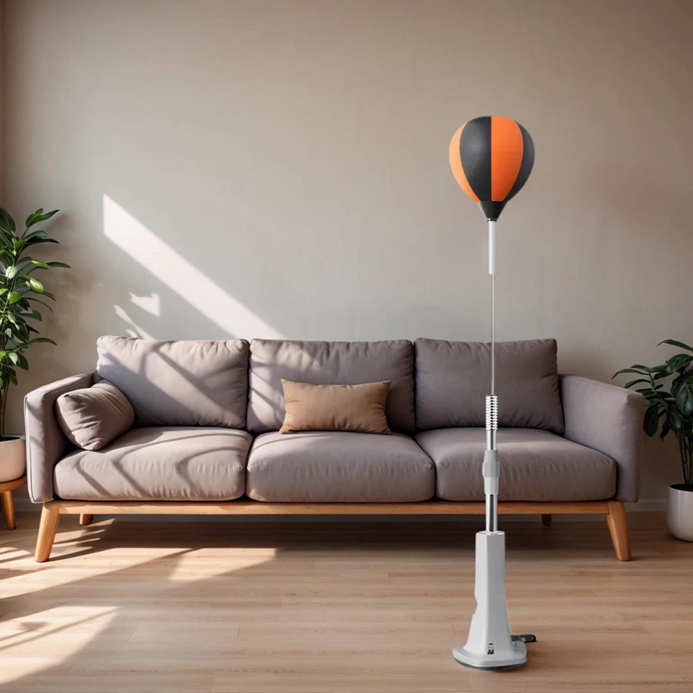 حقيبة الملاكمة مع حامل كرة اللكم العاكسة معدات الملاكمة لتدريب الملاكمة وتخفيف التوتر واللياقة البدنية